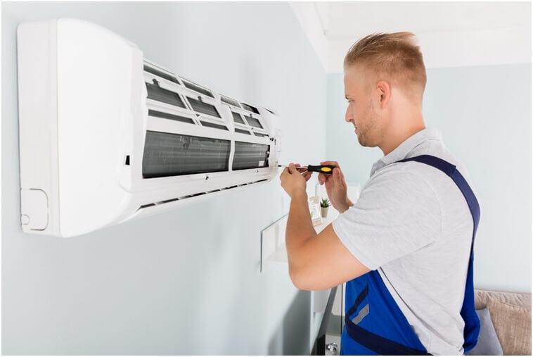 How much time does it take to install an AC?